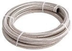 Aeroflow AF100-12-4.5M SS Braided Hose -12AN 4.5M Length Clamshell Pack - Picture 1 of 4