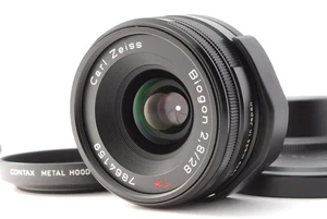 [Top Mint] Contax Carl Zeiss Biogon T* 28mm f2.8 Black Lens for G1 G2 From Japan - Picture 1 of 24