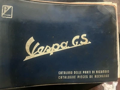 CATALOGO DELLE PARTI DI RICAMBIO ORIGINALE PIAGGIO EPOCA VESPA GS 150 VS 1-5 VSB - Immagine 1 di 3