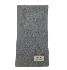 Gucci Unused Logo Wool Scarf Muffler GUA062818 99085154 - Picture 1 of 12