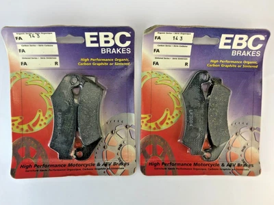 EBC BRAKE PADS FA143 2 PACKS OF ORGANIC BRAKE PADS - Image 1 of 4