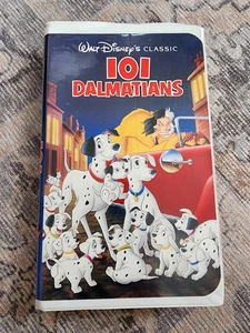 Walt Disney's Classic 101 Dalmations VHS Clamshell Black Diamond The Classics - Picture 1 of 5