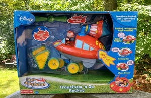 2008 Fisher Price Disney Little Einsteins Transform 'n Go Rocket FACTORY SEALED - Picture 1 of 8