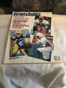 1992 Street & Smith's College Football Jahrbuch Penn State Syracuse Pitt - Bild 1 von 2