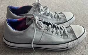 Zapatillas deportivas Converse Chuck Taylor All Star para mujer talla 11 grises - Imagen 1 de 6