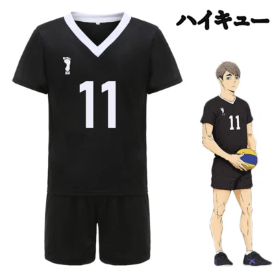 Haikyuu Miya Atsumu Inarizaki High School Volleyball NO.11 Sportswear new arrive - Image 1 of 4