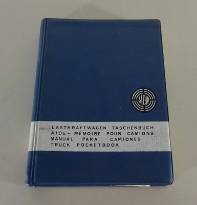 Libro Tabelle Steyr Camion 590 fino A 1890 Incl. Allradvarianten Stand 08/1974 - Immagine 1 di 4