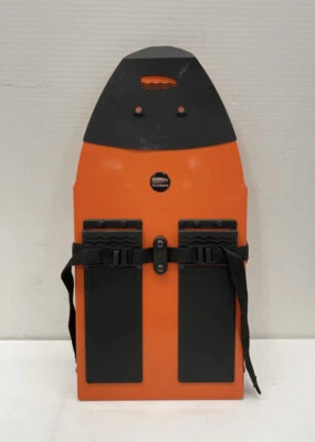 WaterRower Foot Strap Plate #W161E Orange/Black Footstrap Metal - image 1 of 4