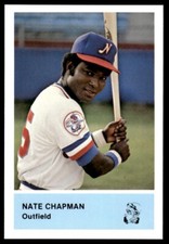 1980 Nashville Sounds Team Issue Nate Chapman Nashville Sounds #NNO