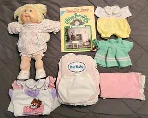 Muñeca infantil vintage Cabbage Patch con portabebés, accesorios/plantillas de ropa - Imagen 1 de 13