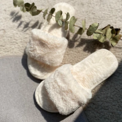 Нечеткие тапочки для женщин персонализированные домашние тапочки с монограммой женская домашняя обувь - Изображение 1 из 4