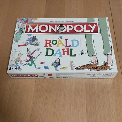 Monopoly Family Board Game Roald Dahl Hasbro  Missing Instructions  - Image 1 of 4