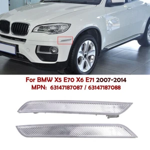 Pour BMW Neuf D'Origine X6 E71 X5M 08-13 Pare Choc avant Côté Réflecteur - Picture 1 of 8