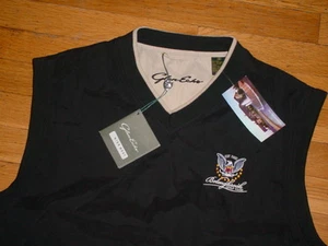 NWT Glen Echo Bolingbrook Golf Club Wind Vest Black Men M Sharp! - Picture 1 of 2