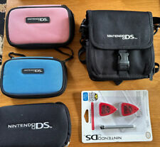 Nintendo DS Various Carry Storage Cases And Accessories See Pics For Details