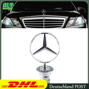 Neu Emblem Stern Motorhaube Logo für Fit Mercedes-Benz W202 W203 W210 W220 W211 - Bild 1 von 6