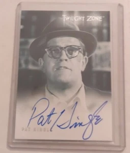 2000 Twilight Zone Next Dimension Pat Hingle A38 autograph card (case topper) - Picture 1 of 3