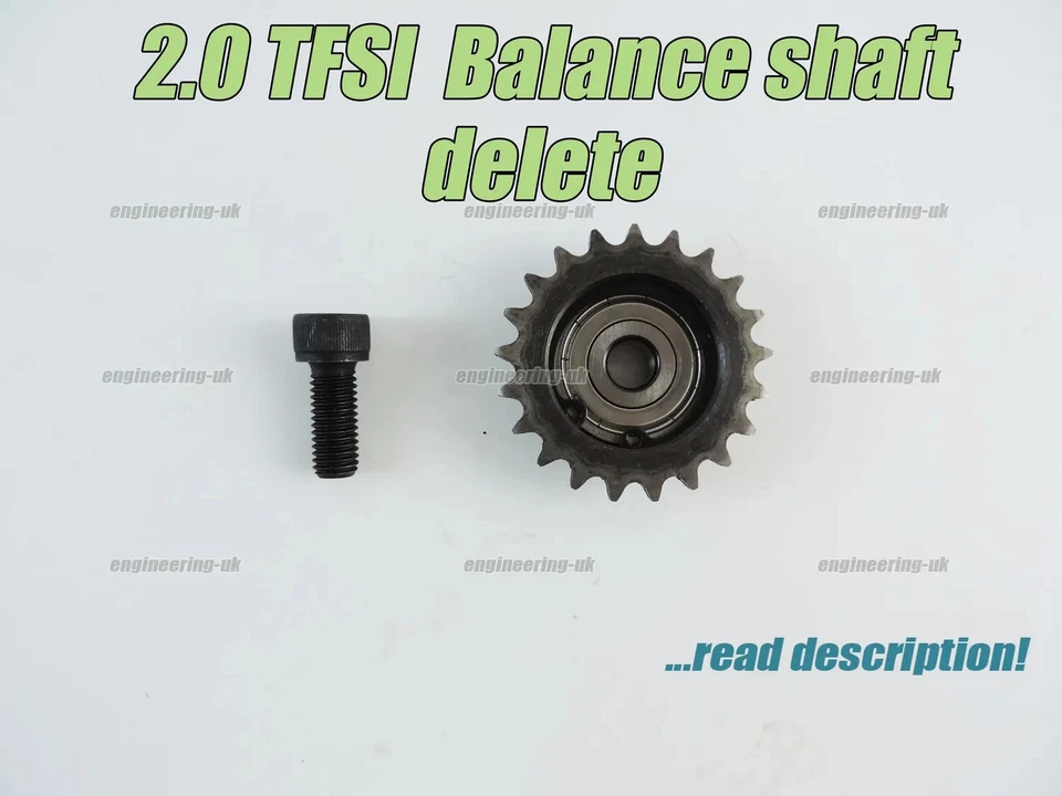 ZEDPERFORMANCE FOR VW AUDI 2.0 TFSI EA113 BALANCE SHAFT DELETE SPROCKET BWA BPY CDLA AXX CDLC