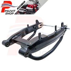 INFINITY Aluminium CNC Lower Braced Swingarm For HONDA Z125 MONKEY125 (Black) - Picture 1 of 6