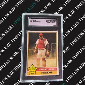 1976 Topps - #300 Johnny Bench - Picture 1 of 2