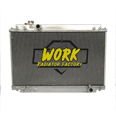 Radiador completo de aluminio para 1991-2000 LEXUS SC300 Z30 TOYOTA SOARER JZZ31 1992 93 Foto 1 de 4