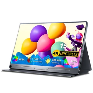 UPERFECT 4K Monitor 15.6" 3840*2160 Ultra HD Portable Display Extended Screen - Picture 1 of 10