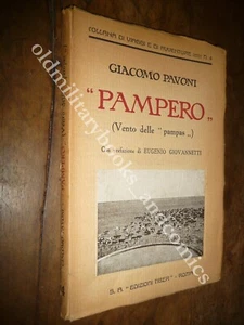 PAMPERO VENTO DELLE PAMPAS GIACOMO PAVONI - Bild 1 von 2
