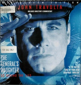 The General's Daughter (1999) Laserdisc *UNICORN RARE* - Picture 1 of 2