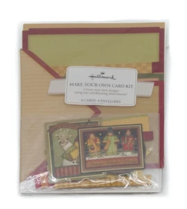 NEW Hallmark Make-Your-Own Design Christmas Holiday Card Kit ~ PGX7432 - Picture 1 of 3