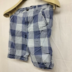 Boys Children's PLACE Plaid Shorts and Solid Drawstring 12 Lot of 2 03-022 - Picture 1 of 6