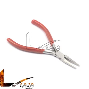 Flat Nose 5" Pliers Jewelry Making Hand Tool for Beading Wire Work Hobby & Craft - Picture 1 of 2
