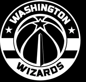 Washington Wizards logo NBA Vinyl Decal Window Laptop Any Size Any Color - Picture 1 of 3