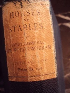 RARE Horse and Stables by Lieut General Sir F. Fitzwygram, Bart 1901 hardcover - Picture 1 of 11