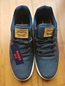 Levi Strauss & Co Men's Size 9.5 M Navy Blue Skater Comfort Athletic Shoes New - Picture 1 of 4
