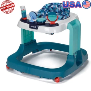 Adjustable Height Baby Walker W/ Interactive Toys Safety 1st WA115HAN Model New - Picture 1 of 20