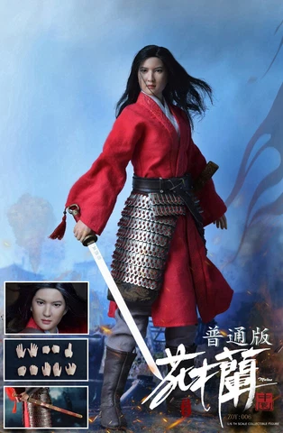 DHL 1/6 Zoy Toys ZOY006 General Xiaolie Hua Mulan Standard Version 12" Figure Cover