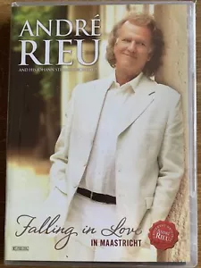 Music DVD: Andre Rieu - Falling In Love (32 All Time, Live Performed Love Songs - Picture 1 of 2