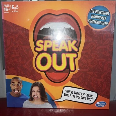 2016 SPEAK OUT The Ridiculous Mouthpiece Challenge Game BRAND NEW FACTORY SEALED - Image 1 of 4