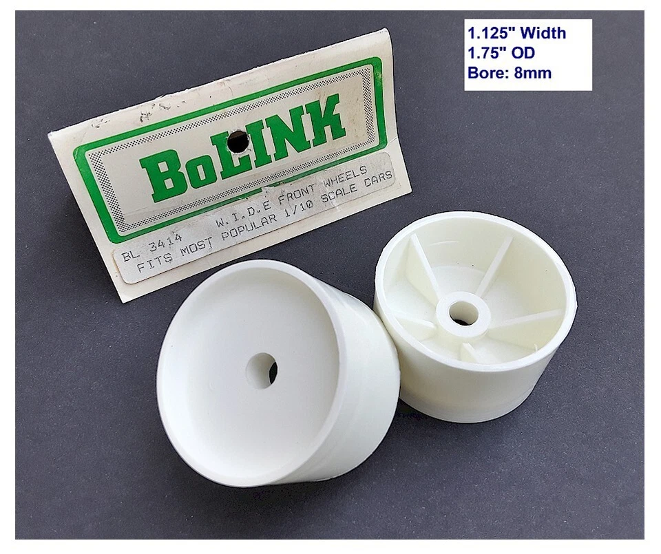 Vintage RC Car Bolink Pan Car BL3414 Wide Front Wheels TRC Associated Composite - Image 1 of 1