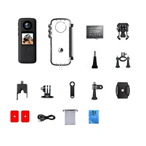 4K HD Wifi Dual Screen Anti-Shake Handheld Selfie Vlog ABS Sport Action Camera - Picture 1 of 24