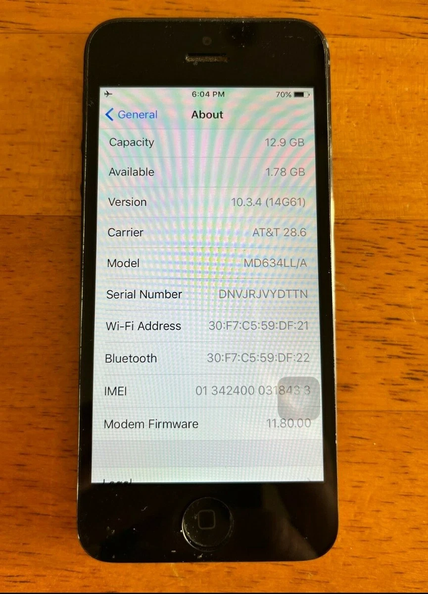 iPhone5 本体 iPhone 5 - Technical Specifications - Apple Support