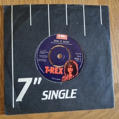 T. Rex – Solid Gold Easy Action 1972 T. REX – MARC 3 7" Single Glam Rock - Image 1 of 4