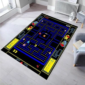 Pacman Teppich 3, Lüfterteppich, Flächenteppich, rutschfester Bodenteppich, Kinderteppich, beliebter Teppich - Bild 1 von 7