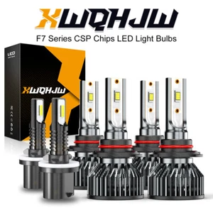 For Cadillac DeVille 1997-2005 6PC LED Headlight High&Low Fog Lights Bulbs Combo - Picture 1 of 8