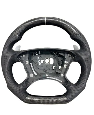 Mercedes AMG Schwarz Serie Lenkung Rad SL55 C63 E63 CLK63 G55 CLS + Modul - Bild 1 von 2