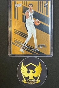 2024 National Victor Wembanyama Orange Num 199 aus Silber VIP Pack - Bild 1 von 1