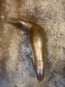 1985 Yamaha Yz 125 Exhaust Muffler Header Oem Yz 125  - Picture 1 of 13