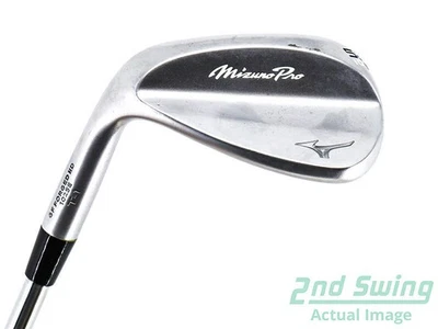 Mint Mizuno Pro T-1 Soft White Satin Wedge Gap GW 52° Steel Stiff Left 35.5in - Image 1 of 4