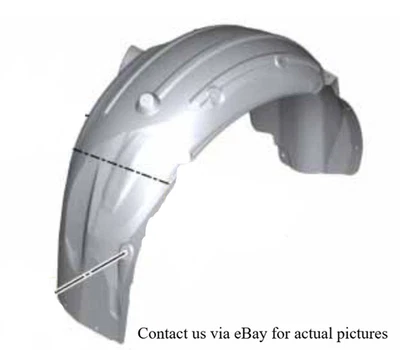 2011–2016 BMW 520i Rear Right Wheel Housing Cover Fender USED OEM 51717186730 - Image 1 of 4