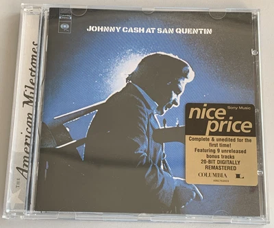 CD Johnny Cash: At San Quentin Live 1969 Konzert 9 Bonus Tracks Remastered - Bild 1 von 4